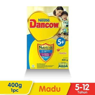 

Nestle Dancow Nutritods 5+ Madu 350gr - Susu Pertumbuhan Tahap 5 Plus (5-12 Tahun)