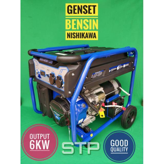 Genset bensin NGG 9880LXE nishikawa