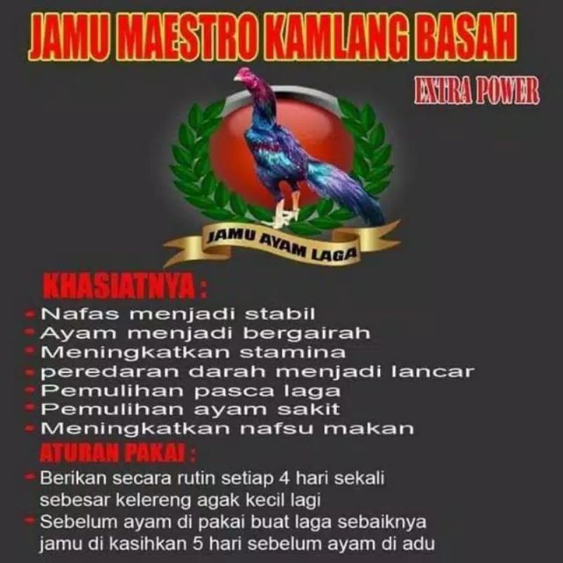 

jamu kamlang basah maestro