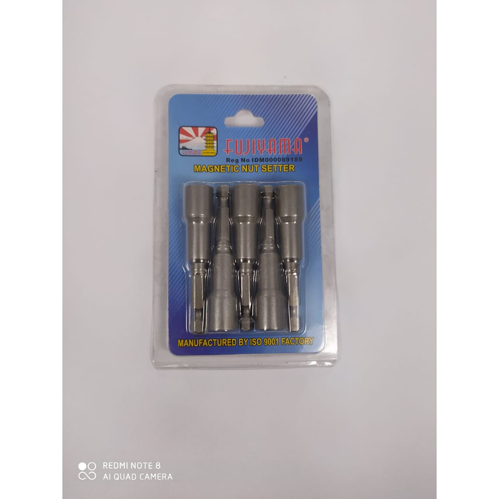 Mata Rufing Fujiyama / Magnetic Nut Setter Terdapat 2 ukuran Harga perset