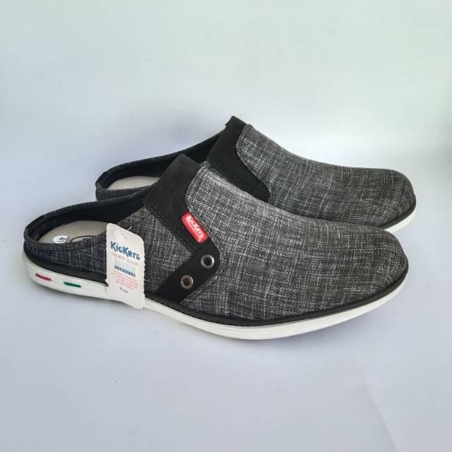 Selop sepatu sandal ADYA2 HTM abu