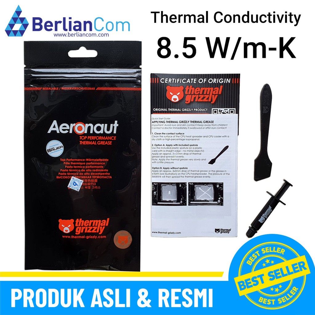 THERMAL GRIZZLY Aeronaut Thermal Paste 1 Gram