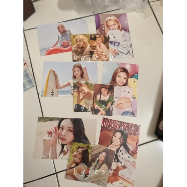 OFFICIAL ITZY SG22 SSGT SEASONS GREETING'S 2022 PHOTOCARD & POSTCARD SET LIA RYUJIN YUNA