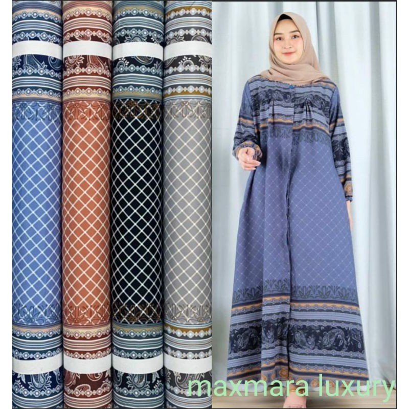 Kain Maxmara Lux Motif Syahriny harga setengah meter