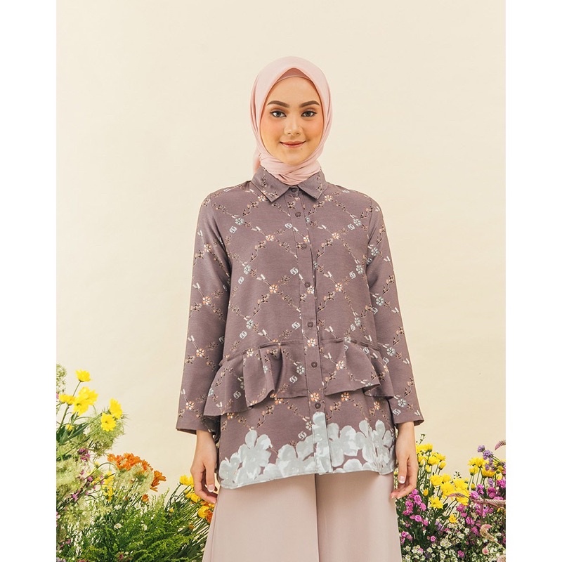 Sale ✨ Geulis Dwenne Top - Mauve S