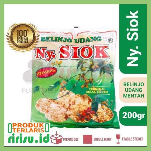 

8Tuf78F7- Belinjo Udang Ny Siok Manis 200 Gr Mur En 7Ti7Tgjtu-