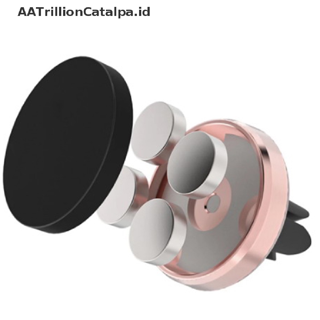 (Aatrillioncatalpa) Stand Holder Hp Magnetik Universal Untuk Vent Ac Mobil