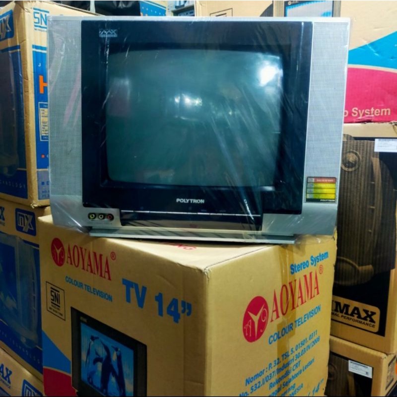 DIGITAL TV POLYTRON TABUNG 14 IN TABUNG MINIMAX