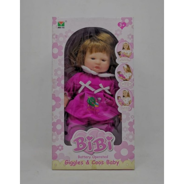 MAINAN ANAK PEREMPUAN BONEKA BAYI BIBI 33202