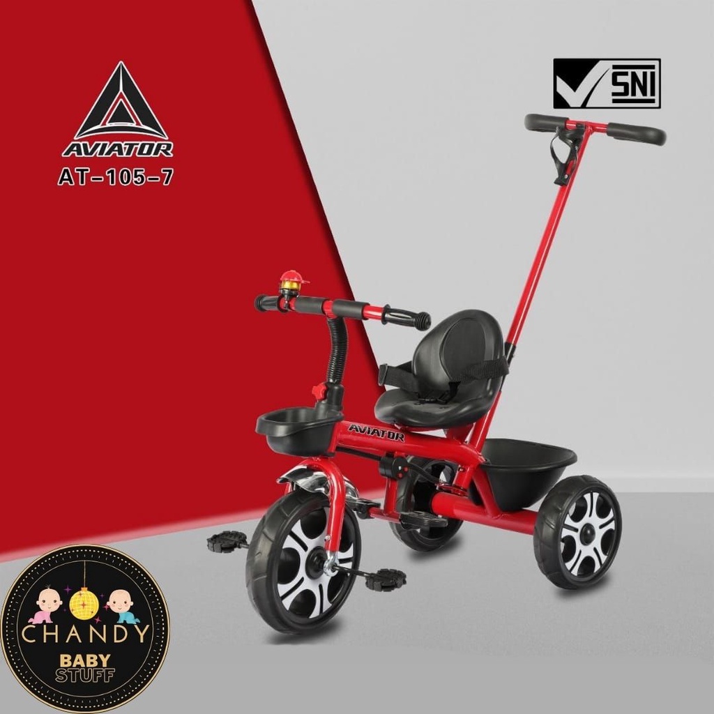 SEPEDA ANAK RODA TIGA AVIATOR AT-105-7
