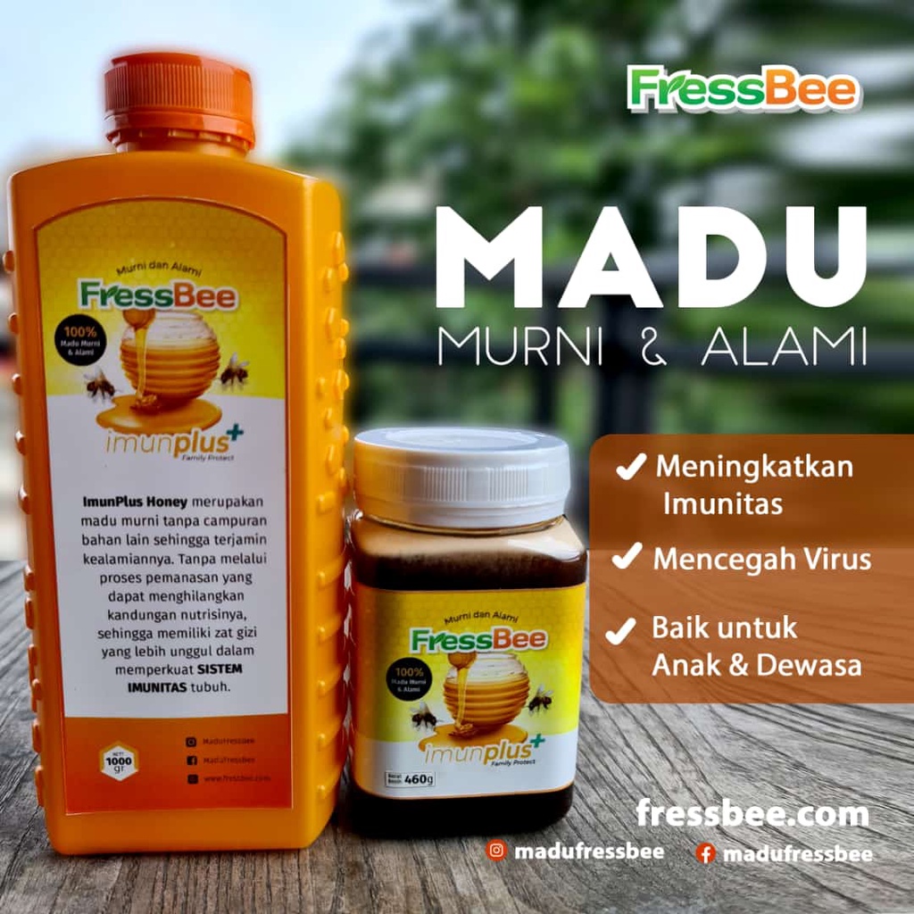 

Madu Murni Fressbee 1 Kg , Imun Plus, Madu Murni