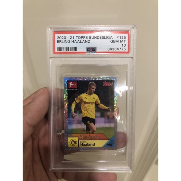 Erling Haaland Psa Card Wonderkids