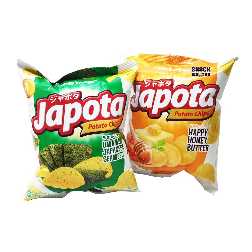 Jual Japota Pottato Chips Honey Butter Japannes Seaweed Netto Gr Indonesia Shopee Indonesia