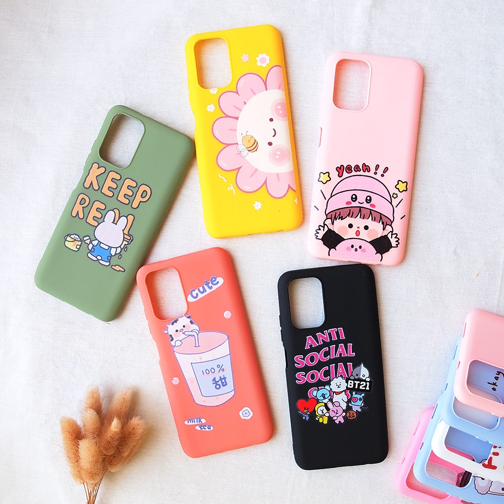 SOFTCASE KARAKTER VIVO Y17 Y20 Y91 Y91C CASE GAMBAR KARTUN SC GAMBAR