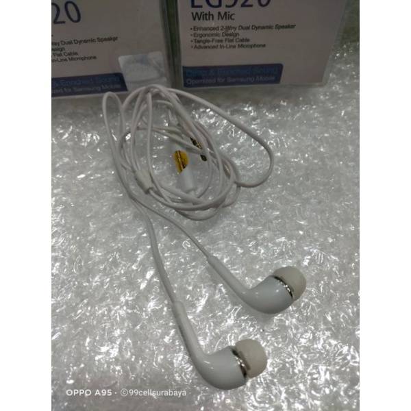 Handsfree headset headphone earphone samsung EG920