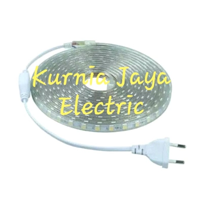 Lampu LED Selang Strip Light SMD 5050 PUTIH 60LED - 10 Meter