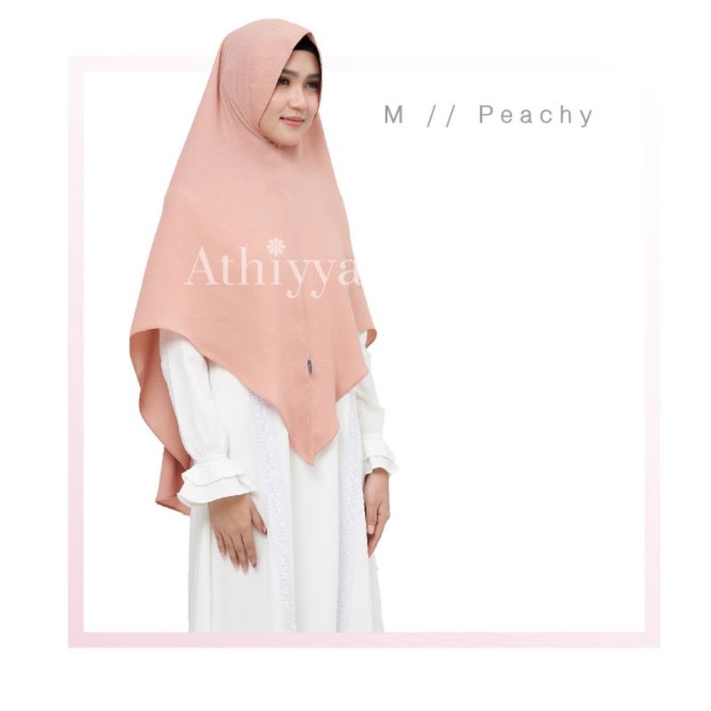 Azzahra Khimar By Athiyyah / Khimar Premium / Khimar Syar'i / Khimar Bergo / Bergo Daily