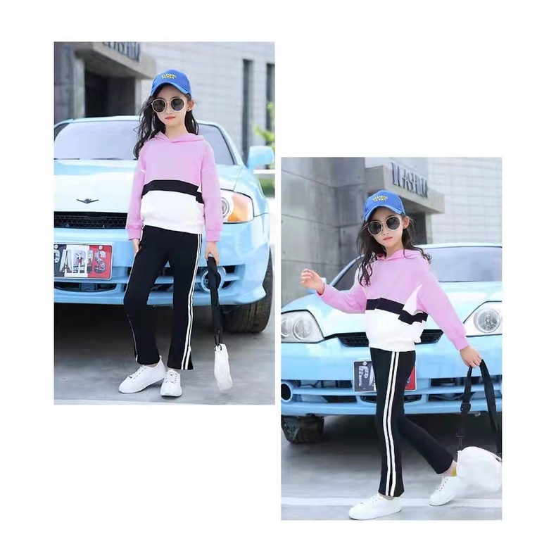 Baju Anak/Setelan/Perempuan/Remaja/Wanita/Kekinian/Import/Korea/Umur 8 10 12 Tahun