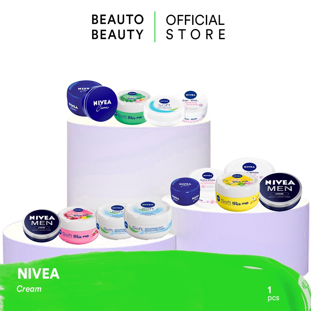 NIVEA Cream / Jerman Deodorant Roll On Cleansing Micellar Water Face Body Lotion Facial Essence Seru