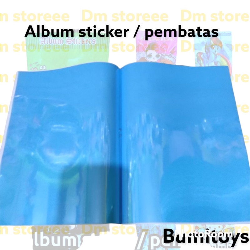 album stiker / album pembatas / album stickynote / album / buku stiker / wadah stiker /buku pembatas