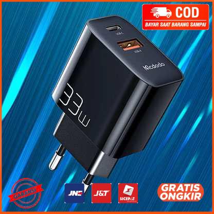 Charger USB Type C Quick Charge 2 Port 33W