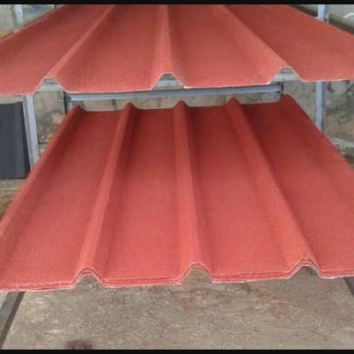 Dijual Atap zincalume spandeck pasir warna Murah
