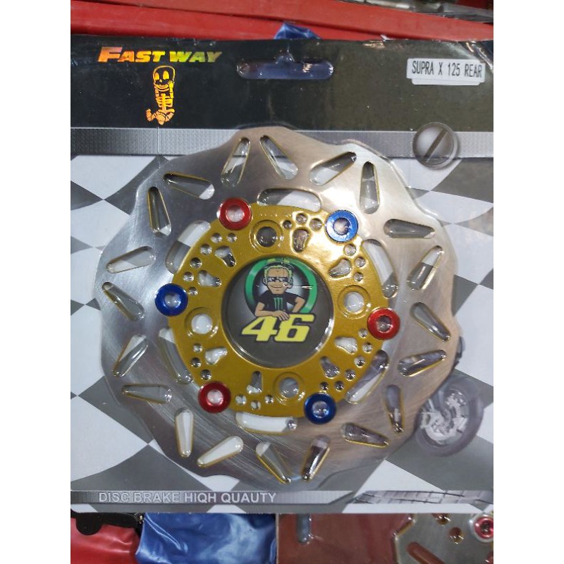 Piringan Cakram Belakang Supra 125, Blade new Model Floating