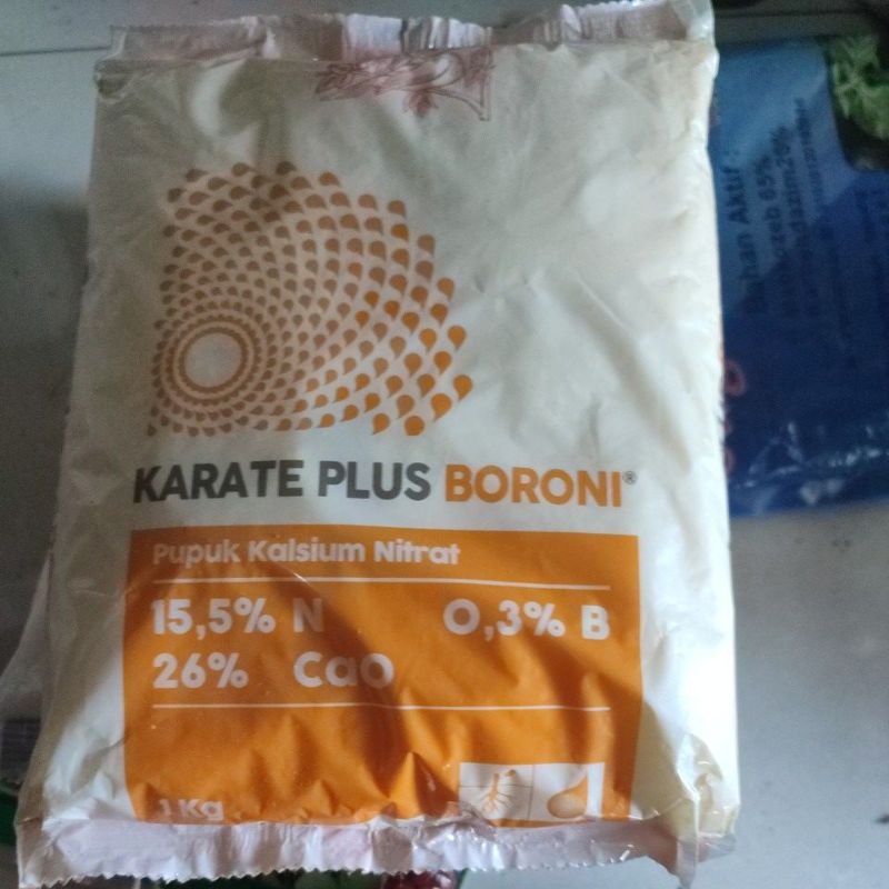 pupuk mutiara meroke Karate Plus Boroni Calsium Plus Boron 1 kg asli bukan repack