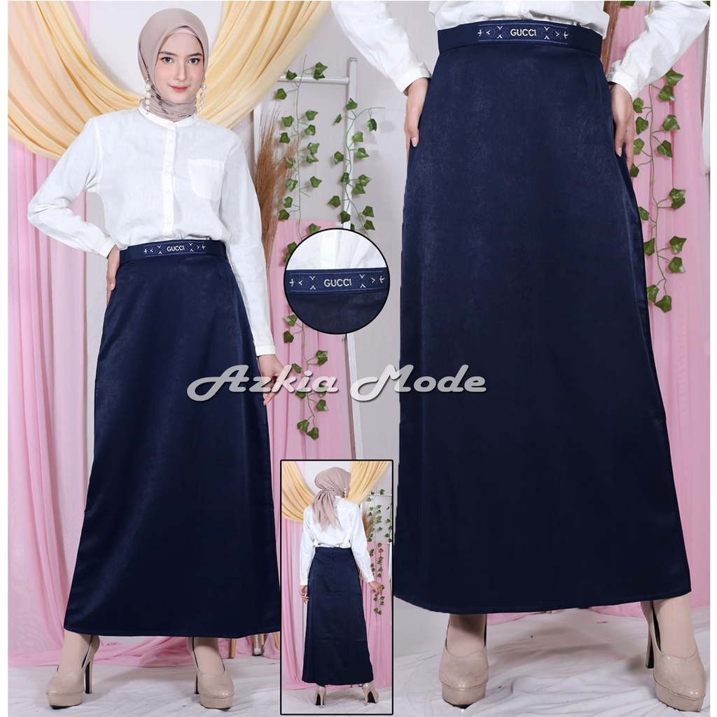 Rok kerja wanita - Rok A - Rok Santri - Rok jumbo - Rok terbaru 2022 - Rok span hitam - Rok span - R