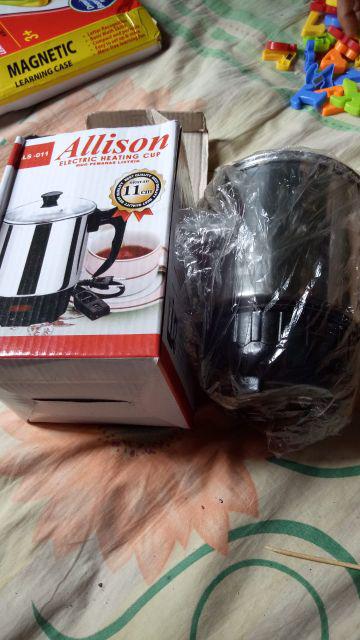 Teko Listrik Pemanas 11cm 12cm Teco Eskan Stenlis Mug Elektrik Electric Heating Cup Hyperlite 220v
