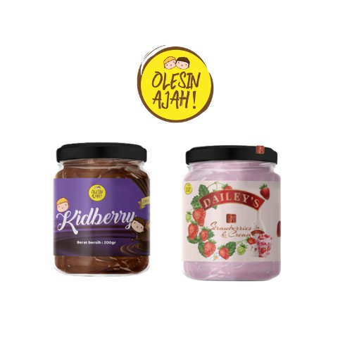 

Promo OlesinAjah Selai Dailey's Strawberries 200Gr + Kidberry 200Gr