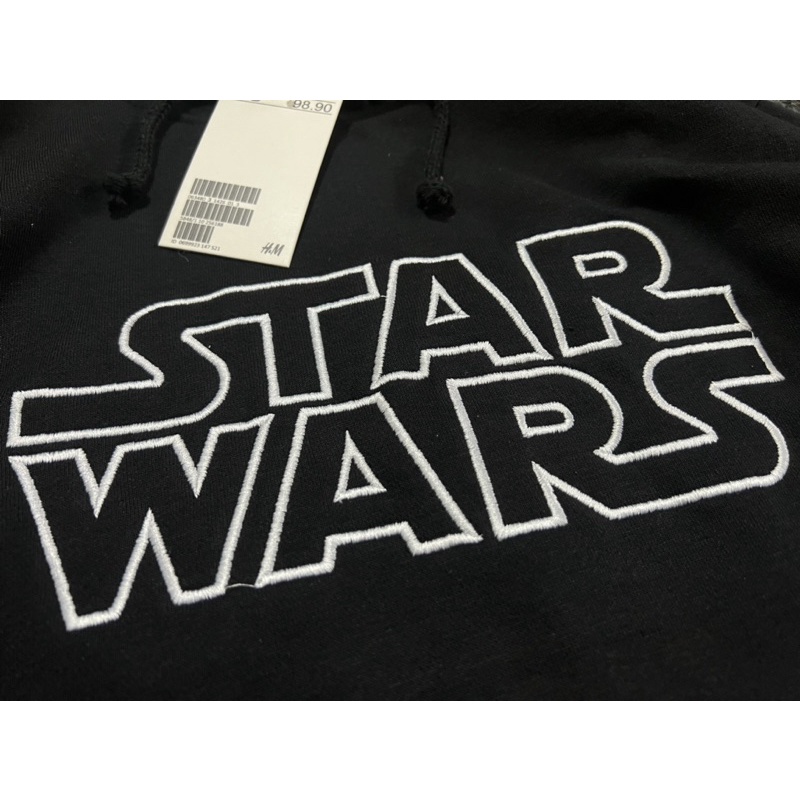 SWEATER HOODIE H&amp;M STARWARS FULLTAG &amp; LABEL