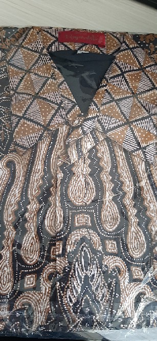 Atasan Kemeja Batik Pria Lengan Pendek Premium Wiraditya Twopen 2 Full Furing Rajasakti Solo Ori