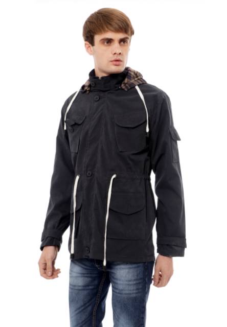 JAKET MODEL PARKA PRIA MERK JAYA HEBAT