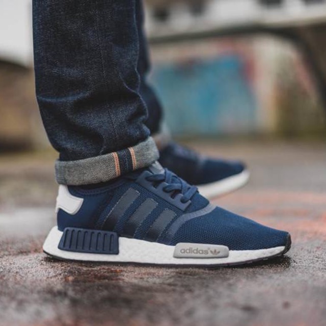 nmd adidas navy blue