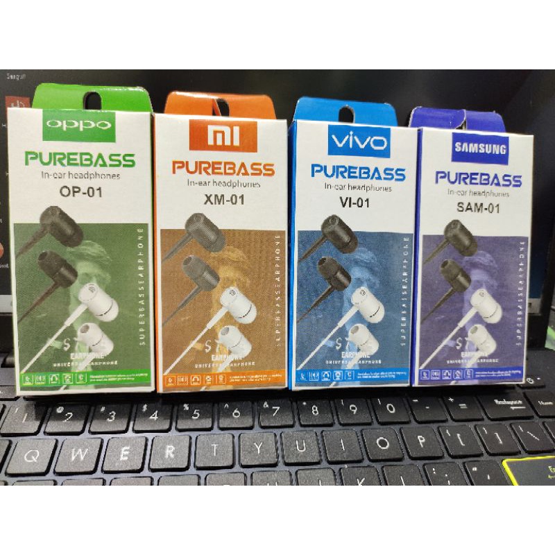 Headset Samsung Stereo Bass SAM-01 Handset Hansfree Handsfree Samsung Earphone Samsung Bass SAM-01