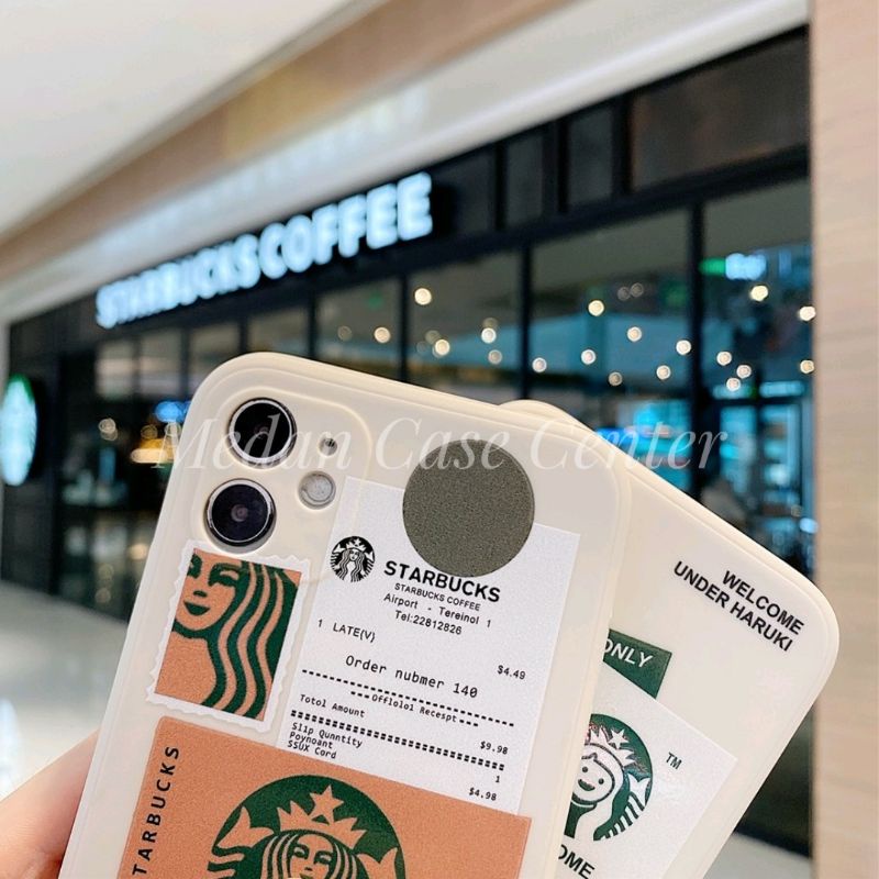 Casing Soft Case Starbucks Vivo Y12 Y12S Y15 Y17 Y20 Y30 Y50 Y51 Y91 Y91C Y95 V20
