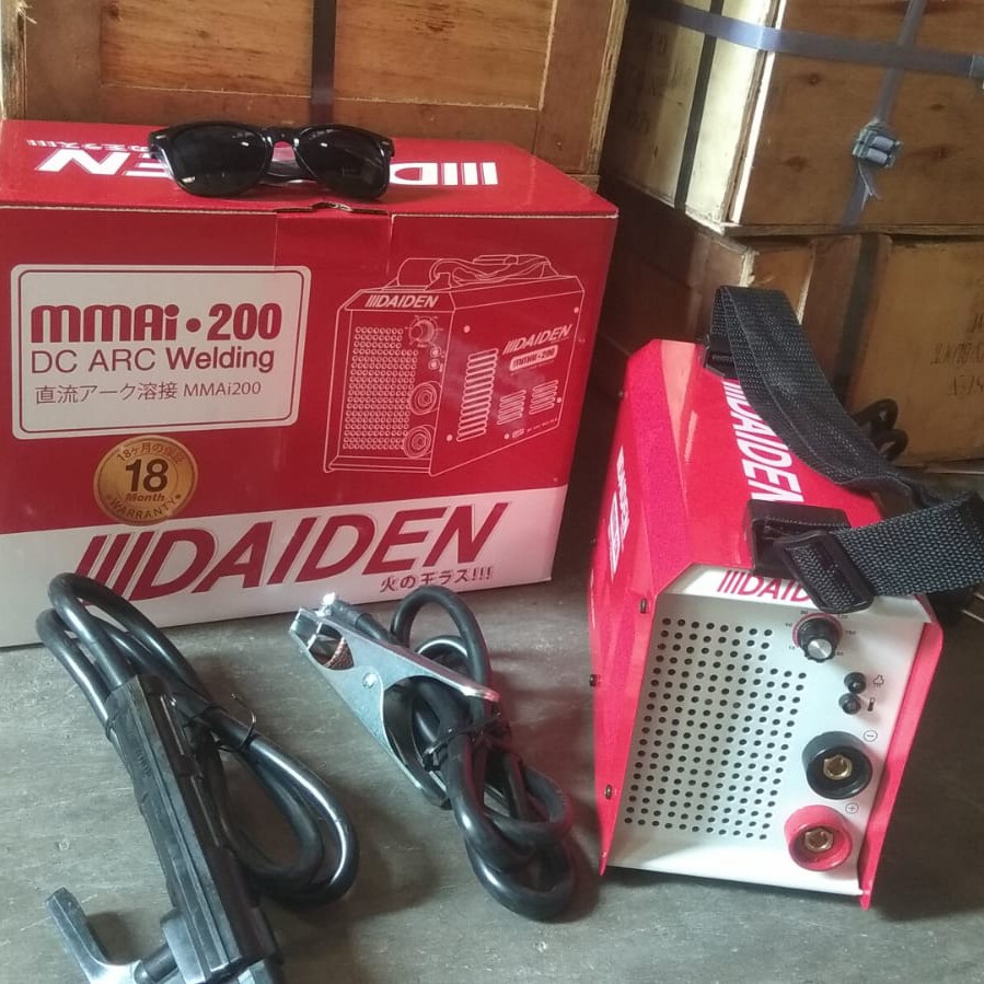 DAIDEN MMAI 200 mesin las daiden, travolas inverter DAIDEN MMA 200A
