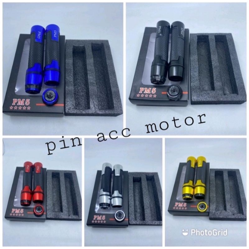 HANDGRIP HANFAT PUSE JALU PM5 model Rizoma UNIVERSAL NMAX AEROX LEXI PCX BEAT VARIO