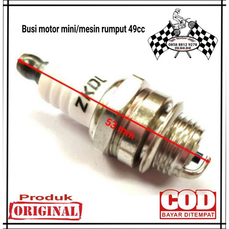 BUSI MOTOR MINI GP/MINI TRAIL/MINI ATV-MESIN RUMPUT 50cc