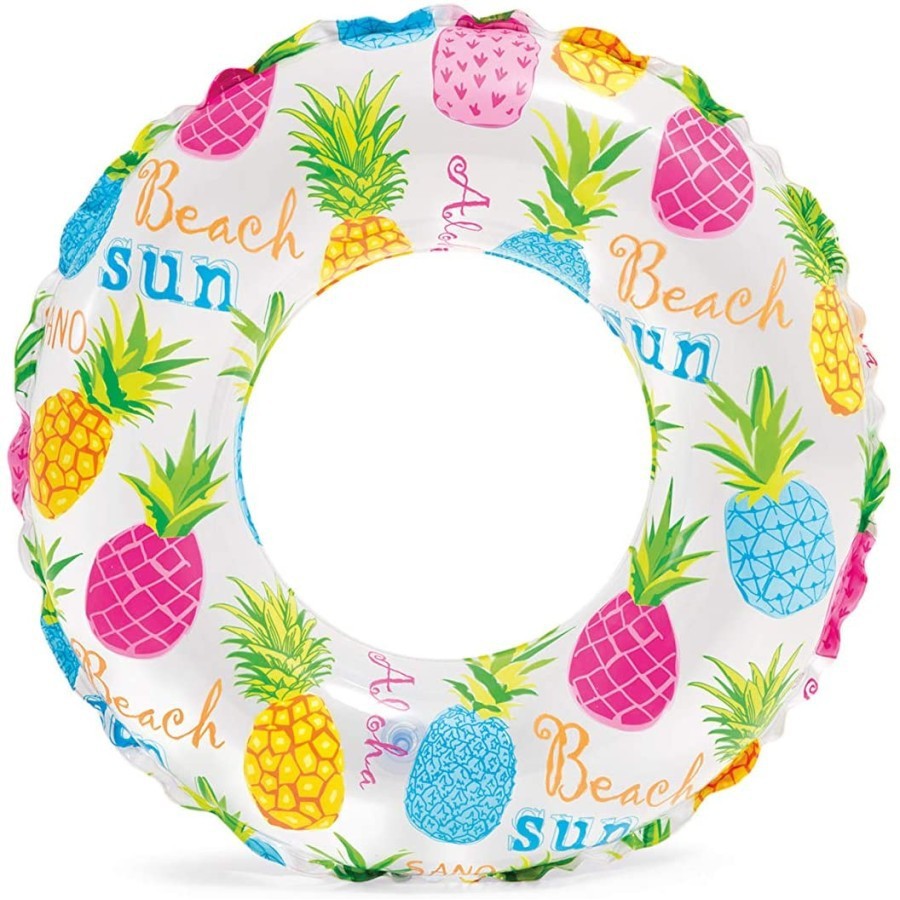 Intex 59230 Ban Renang Lively Print Swim Rings 51cm Pelampung Anak