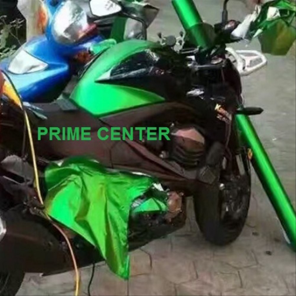 Sticker Infinity Hijau Metalik Doff Atau Green Matte Chrome Lebar 45cm Untuk Motor Shopee Indonesia