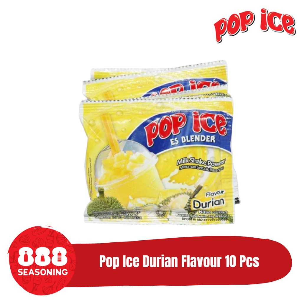 

POP ICE DURIAN FLAVOUR 10 SACHET