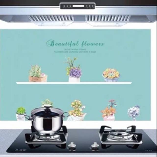 Stiker Dapur Wastafel Anti Panas
