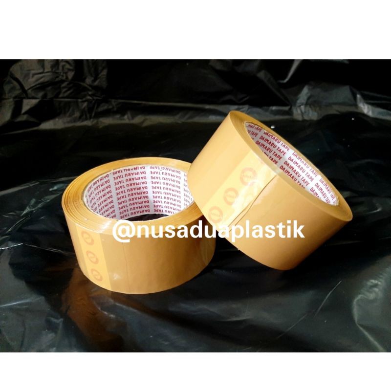 

Lakban Coklat Besar Daimaru Kiwa 48 mm Isolasi Selotip