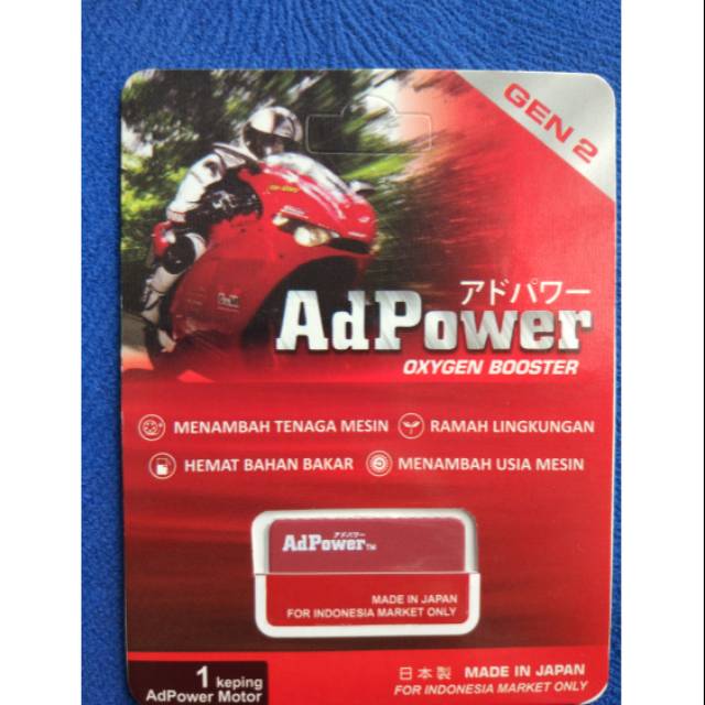 Adpower Ad Power Motor Gen 2 Oxygen Booster Penghemat Bbm Bensin Penghemat Bensin Motor Shopee Indonesia