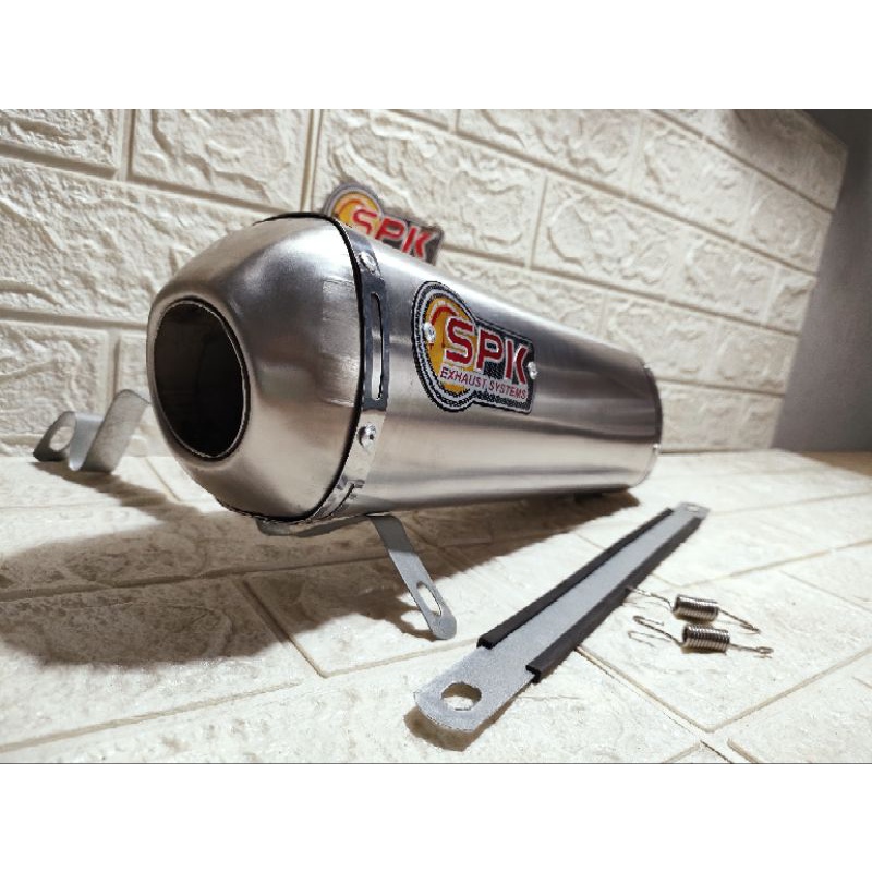 Silincer knalpot Kapsul panjang 35 cm Original SPK Terbaru