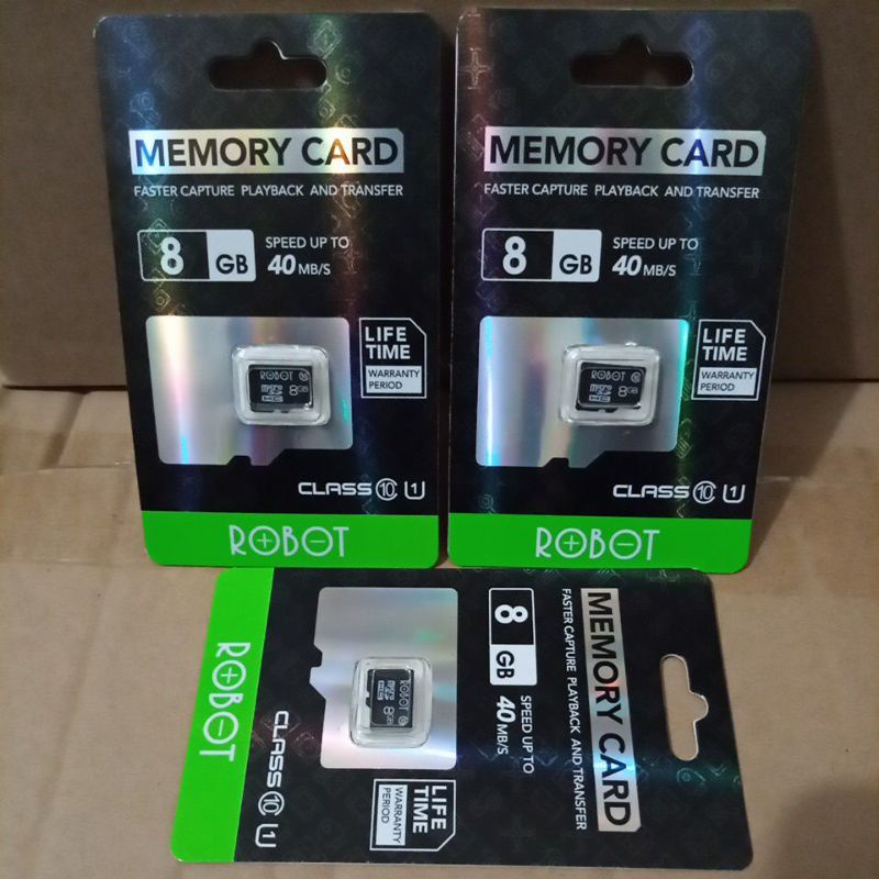 Memori Robot 8gb Class10