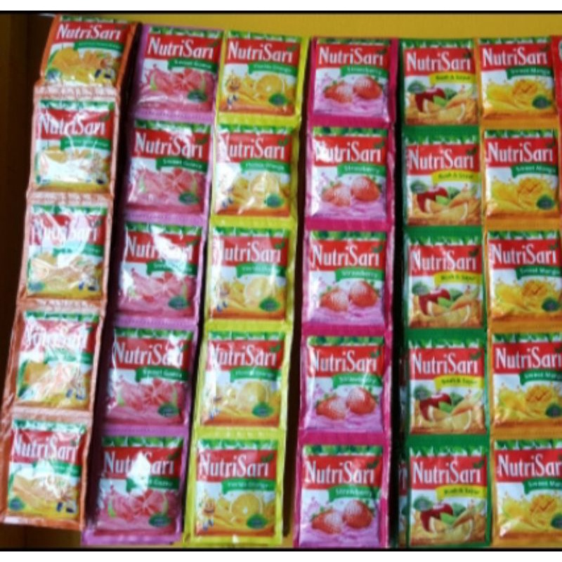 

Nutrisi Sari Sachet minuman aneka rasa