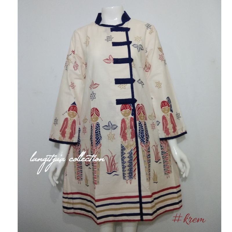 TUNIK MUSTIKA AYU | DRESS BATIK WANITA